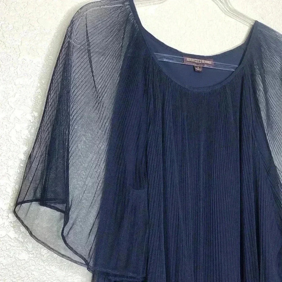 Marchesa Womens Top Blouse Small Oversized Lace - Picture 3 of 7